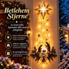 Belyst Julekrybbe Veggdekor