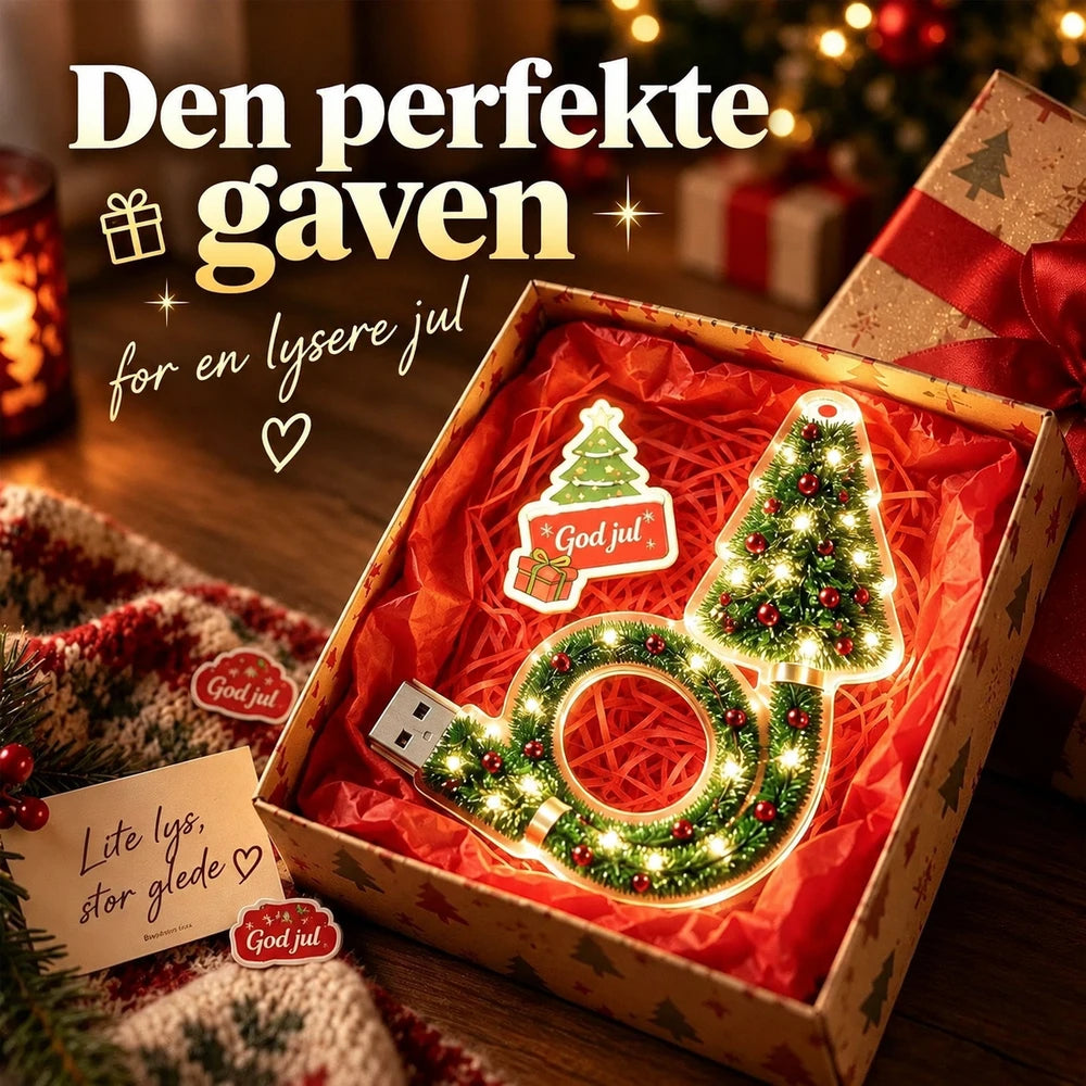 Juleprojektor for tak